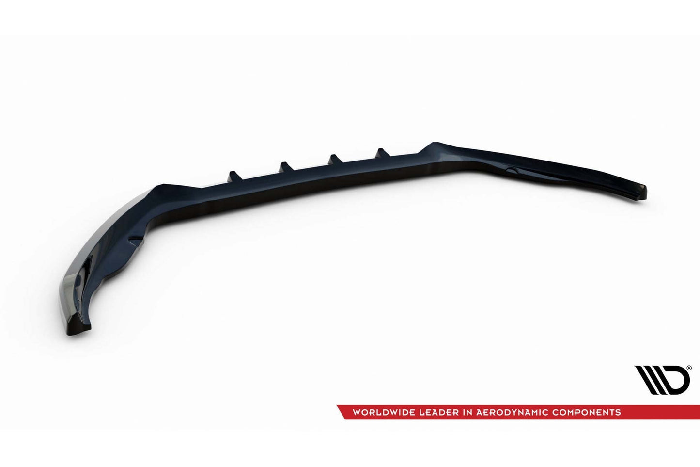 Maxton Design splitter versiunea 2 pentru bara fata Ford Transit Connect (2017-2023), negru lucios