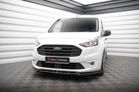 Maxton Design splitter versiunea 2 pentru bara fata Ford Transit Connect (2017-2023), negru lucios