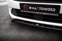 Maxton Design splitter versiunea 2 pentru bara fata Ford Transit Connect (2017-2023), negru lucios