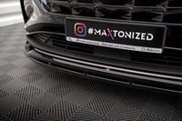 Splitter Maxton Design versiunea 2 pentru bara fata a Hyundai Tucson MK4 (2020-), culoare carbon