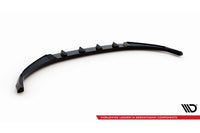 Splitter Maxton Design versiunea 2 pentru bara fata a Hyundai Tucson N-Line (2020-), negru lac