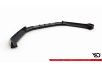 Splitter Maxton Design versiunea 2 pentru bara fata a Hyundai Veloster N (2018-2022), negru lac