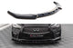 Maxton Design versiunea 2 spoiler bara fata pentru Infiniti Q50 S Mk1 (2013-2016), lac negru