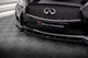 Maxton Design versiunea 2 spoiler bara fata pentru Infiniti Q50 S Mk1 (2013-2016), culoare carbon