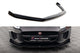 Spoiler Maxton Design versiunea 2 pentru bara fata a Jaguar F-Type Mk1 (2016-2020), lac negru