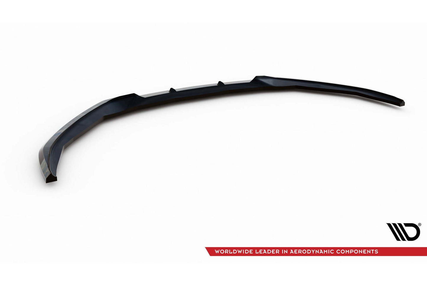 Spoiler Maxton Design versiunea 2 pentru bara fata a Jaguar XE R-Sport X760 (dupa 2015), negru lacuit