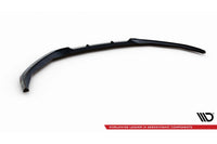 Spoiler Maxton Design versiunea 2 pentru bara fata a Jaguar XE R-Sport X760 (dupa 2015), negru lacuit