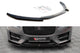 Spoiler Maxton Design versiunea 2 pentru bara fata a Jaguar XF R-Sport (2015-2020), negru lacuit
