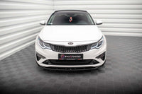 Maxton Design versiune 2 spoiler bară față pentru Kia Optima Mk4 (2018-2020), culoare carbon