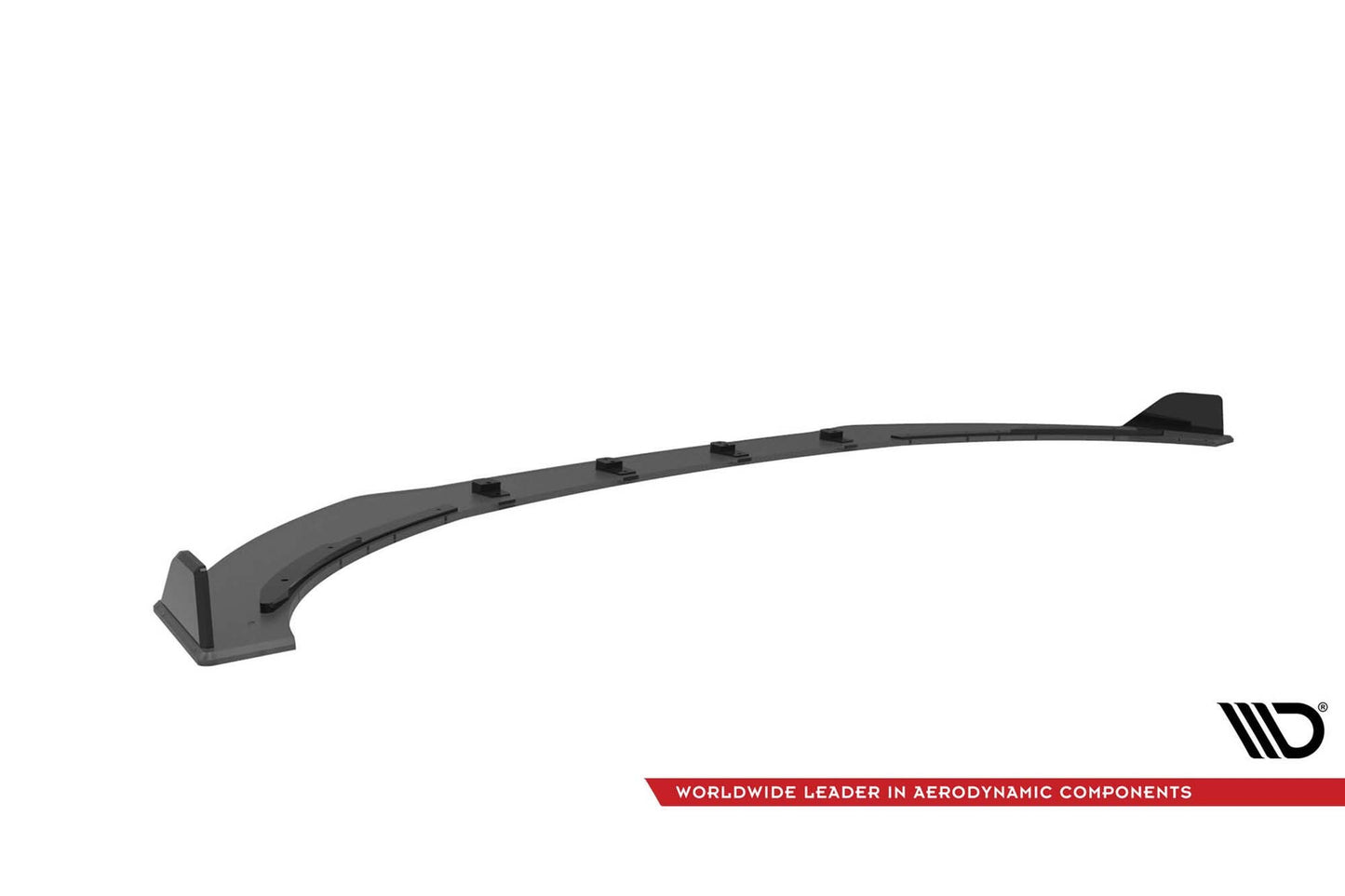 Spoiler pentru bara față Maxton Design versiunea 2 pentru Toyota GR86 (după 2021), negru mat