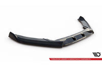 Spoiler Maxton Design versiunea 2 pentru bara fata Volkswagen Scirocco 2014-2017, lac negru