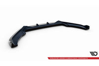Spoiler Maxton Design versiunea 2 pentru bara fata Volkswagen Scirocco 2014-2017, lac negru