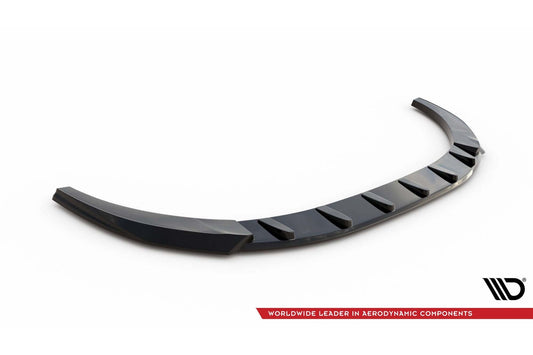 Spoiler Maxton Design versiunea 2 pentru bara fata GT a Kia Proceed, Ceed (2022+), negru lac