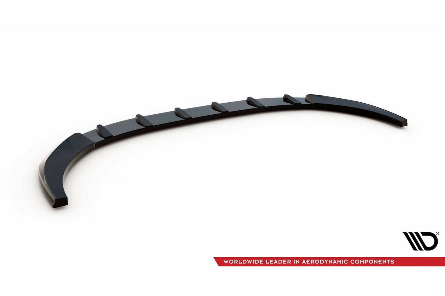 Spoiler Maxton Design versiunea 2 pentru bara fata GT a Kia Proceed, Ceed (2022+), negru lac