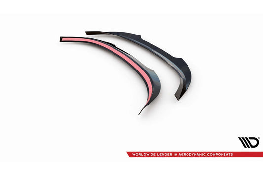 Spoiler plafon Maxton Design versiunea 2 pentru Volkswagen Scirocco R (2008-2014), lac negru