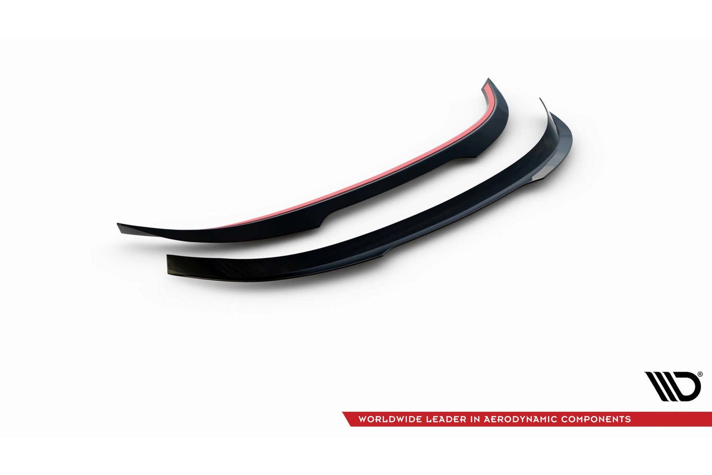Spoiler plafon Maxton Design versiunea 2 pentru Volkswagen Scirocco R (2008-2014), lac negru
