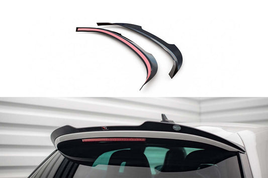 Spoiler plafon Maxton Design versiunea 2 pentru Volkswagen Scirocco R (2008-2014), lac negru