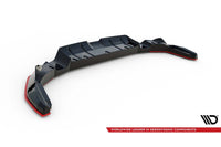 Spoiler pentru bara spate Maxton Design v.2 pentru Toyota GR86 (din 2021), negru lucios
