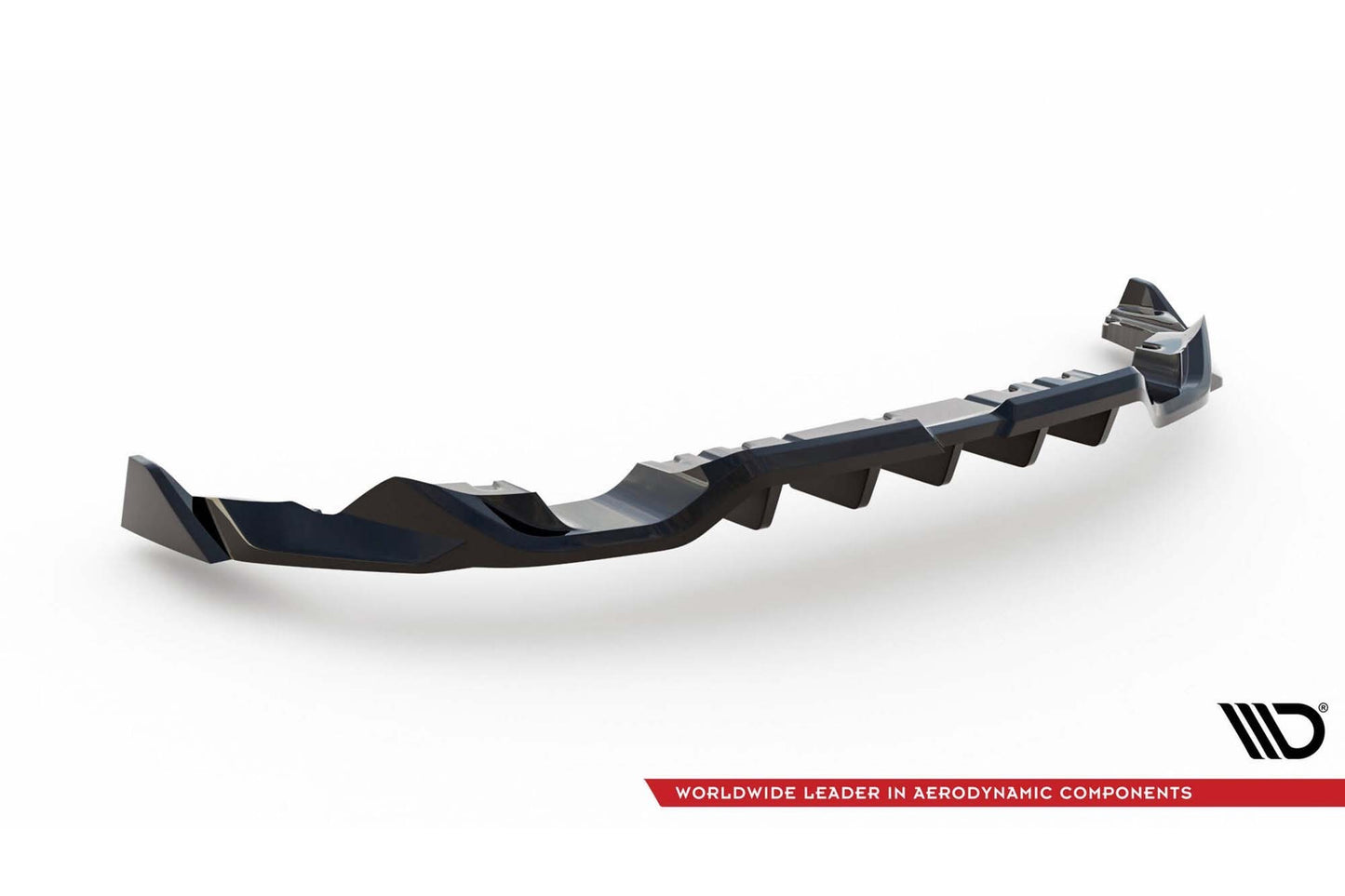 Spoiler Maxton Design versiunea 3 pentru bara spate Toyota GR86 (după 2021), negru lucios