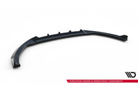 Splitter Maxton Design versiunea 6 pentru bara fata ST a Ford Focus (2015-2018), negru lucios