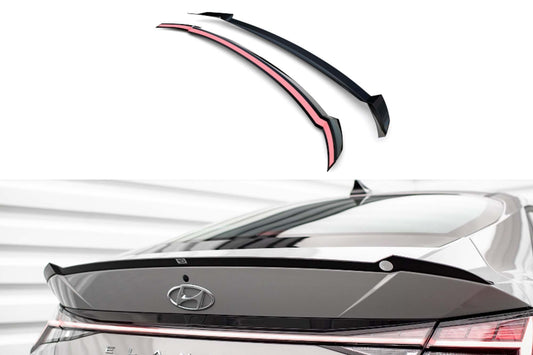 Maxton Design spoiler portbagaj pentru Hyundai Elantra Mk7 (2020-2023), culoare carbon