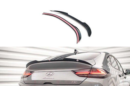 Spoiler portbagaj Maxton Design pentru Hyundai i30 Fastback N-Line (2020-), negru lac