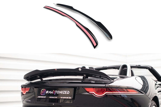 Maxton Design spoiler portbagaj pentru Jaguar F-Type Mk1 (2016-2020), lac negru