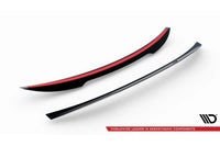 Maxton Design spoiler portbagaj pentru Jaguar XE R-Dynamic X760 (dupa 2019), lac negru