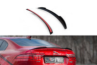 Maxton Design spoiler portbagaj pentru Jaguar XE R-Dynamic X760 (dupa 2019), lac negru