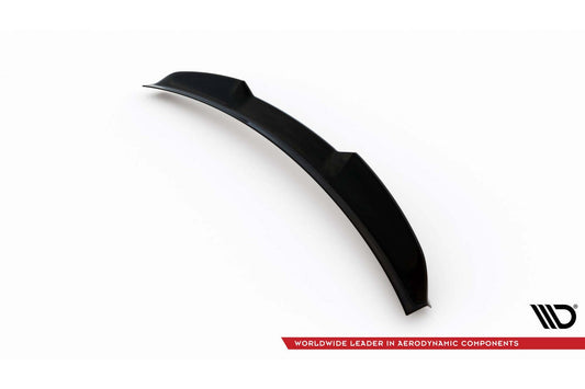 Maxton Design spoiler portbagaj pentru Jaguar XE X760 (dupa 2019), lac negru