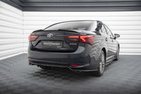 Maxton Design spoiler portbagaj pentru Toyota Avensis sedan (2015-2018), negru lucios