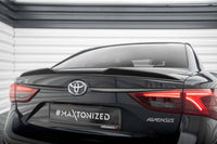 Maxton Design spoiler portbagaj pentru Toyota Avensis sedan (2015-2018), negru lucios