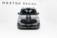 Maxton Design spoiler pentru bara fata Ford Transit Connect dupa 2024, negru lucios