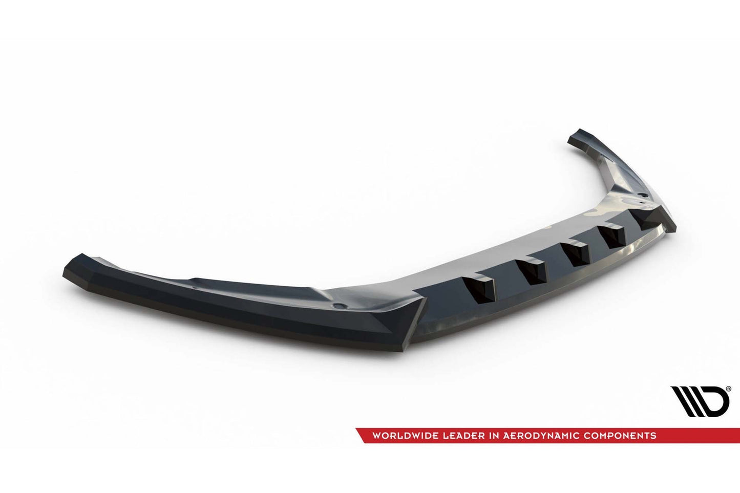 Maxton Design spoiler bara fata pentru Ford Transit Courier (2014-2017), negru lucios