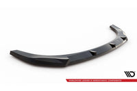 Splitter Maxton Design pentru bara fata a Hyundai Kona N-Line (2022-), negru lac