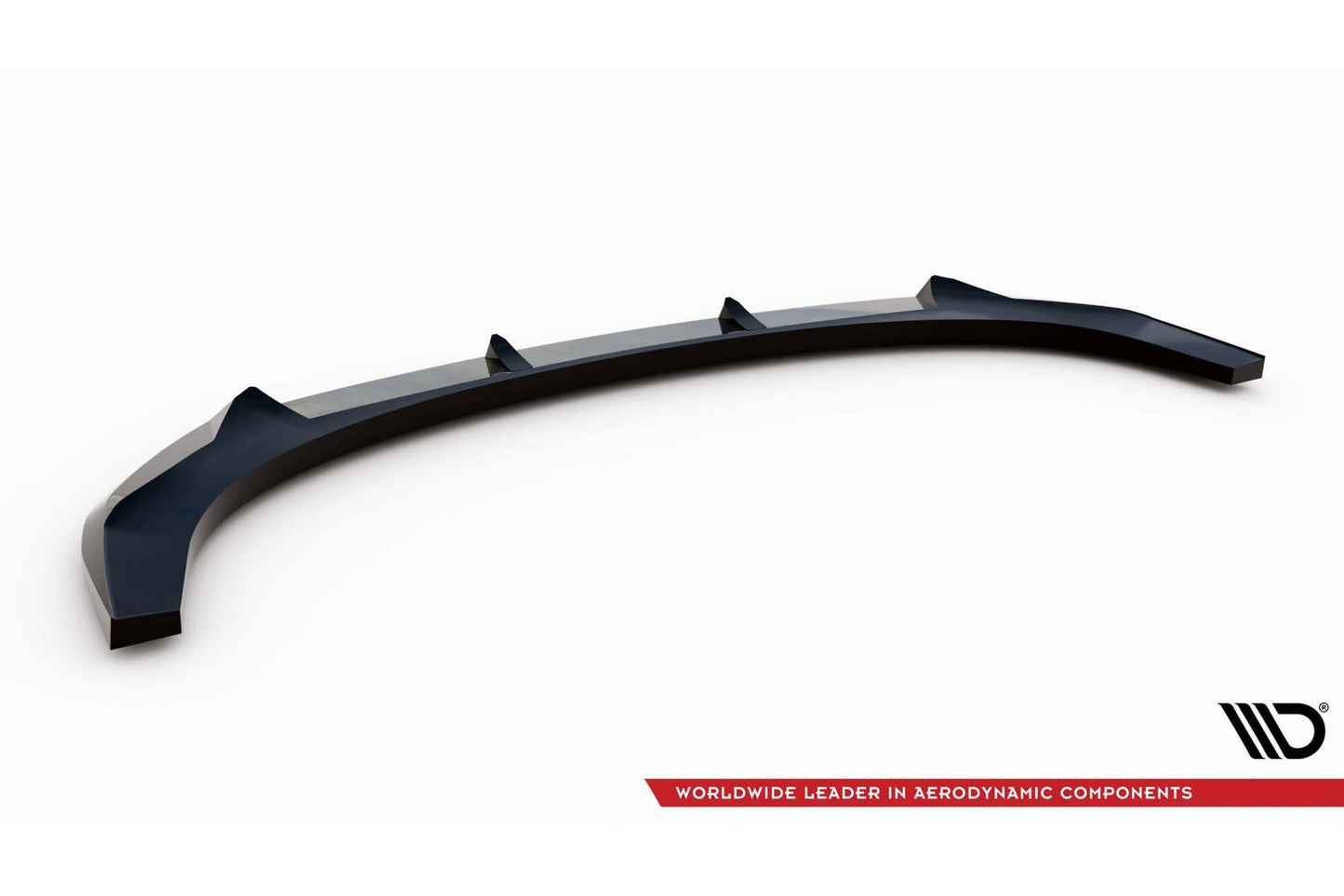 Splitter Maxton Design pentru bara fata a Hyundai Kona N-Line (2022-), negru lac