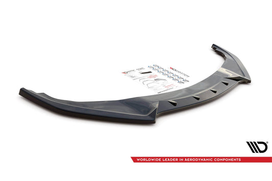 Maxton Design spoiler bara fata pentru Infiniti Q60 S (dupa 2017), lac negru