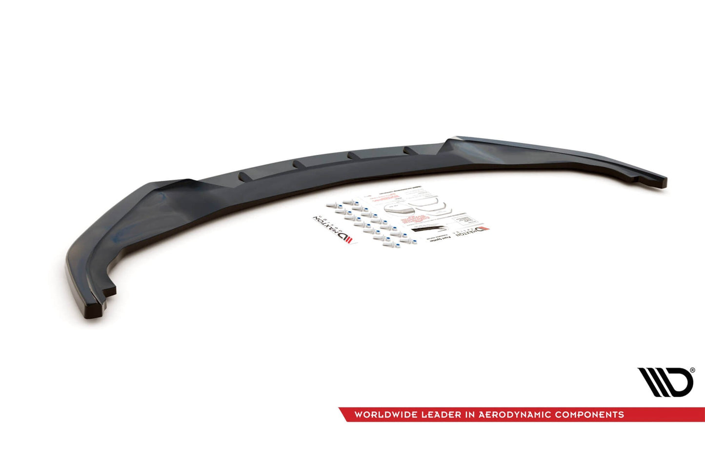 Maxton Design spoiler bara fata pentru Infiniti Q60 S (dupa 2017), lac negru