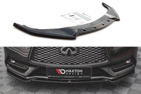 Maxton Design spoiler bara fata pentru Infiniti Q60 S (dupa 2017), lac negru