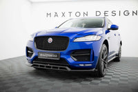 Maxton Design spoiler bara fata pentru Jaguar F-Pace R-Sport (2016-2020), lac negru