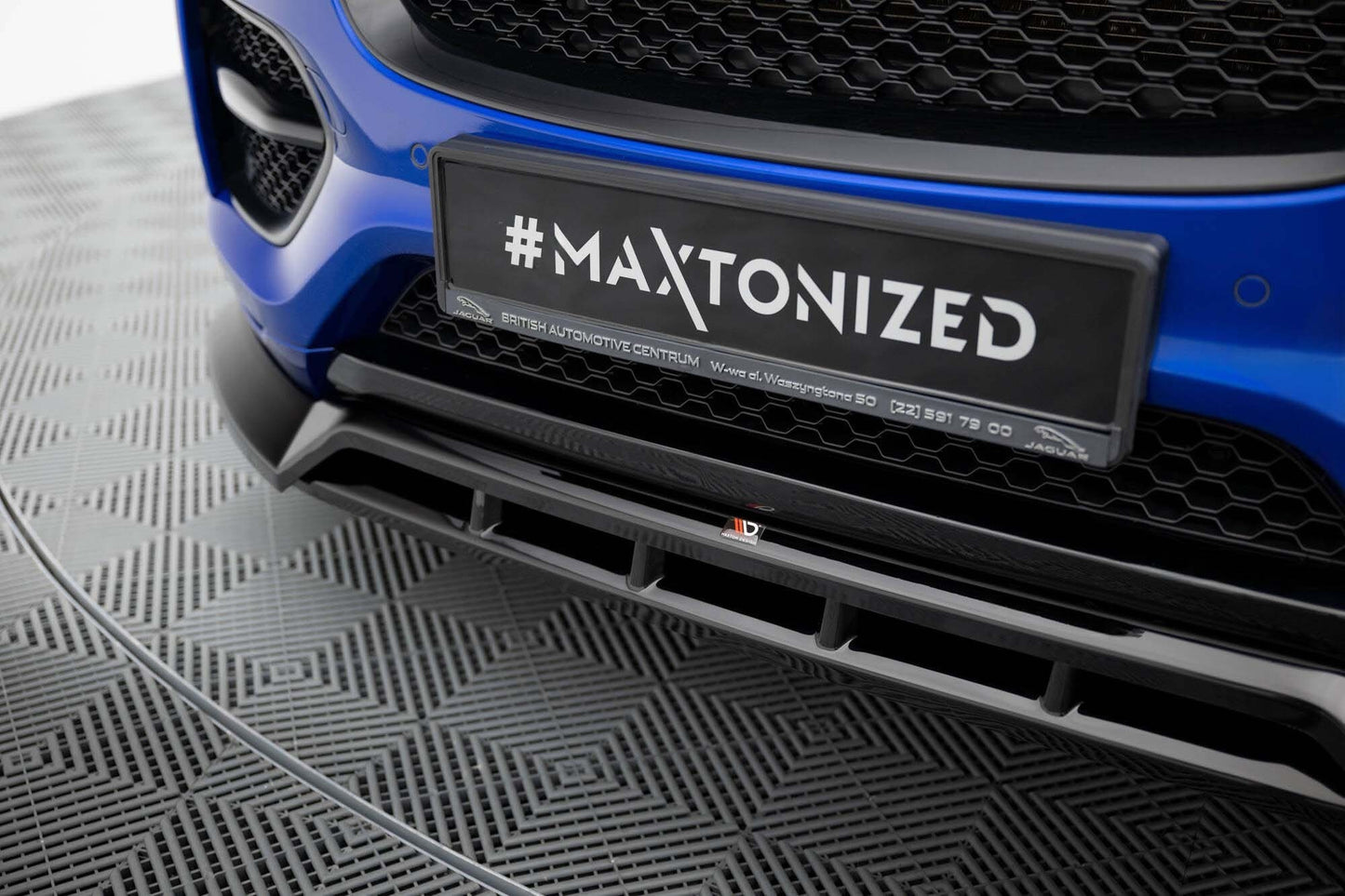 Maxton Design spoiler bara fata pentru Jaguar F-Pace R-Sport (2016-2020), lac negru