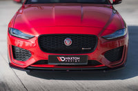 Maxton Design spoiler bara fata pentru Jaguar XE R-Dynamic X760 (dupa 2019), lac negru