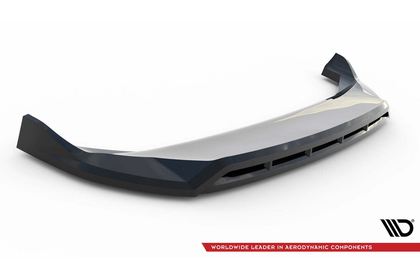 Spoiler bara fata Maxton Design pentru Jeep Compass Limited (dupa 2021), negru lacuit