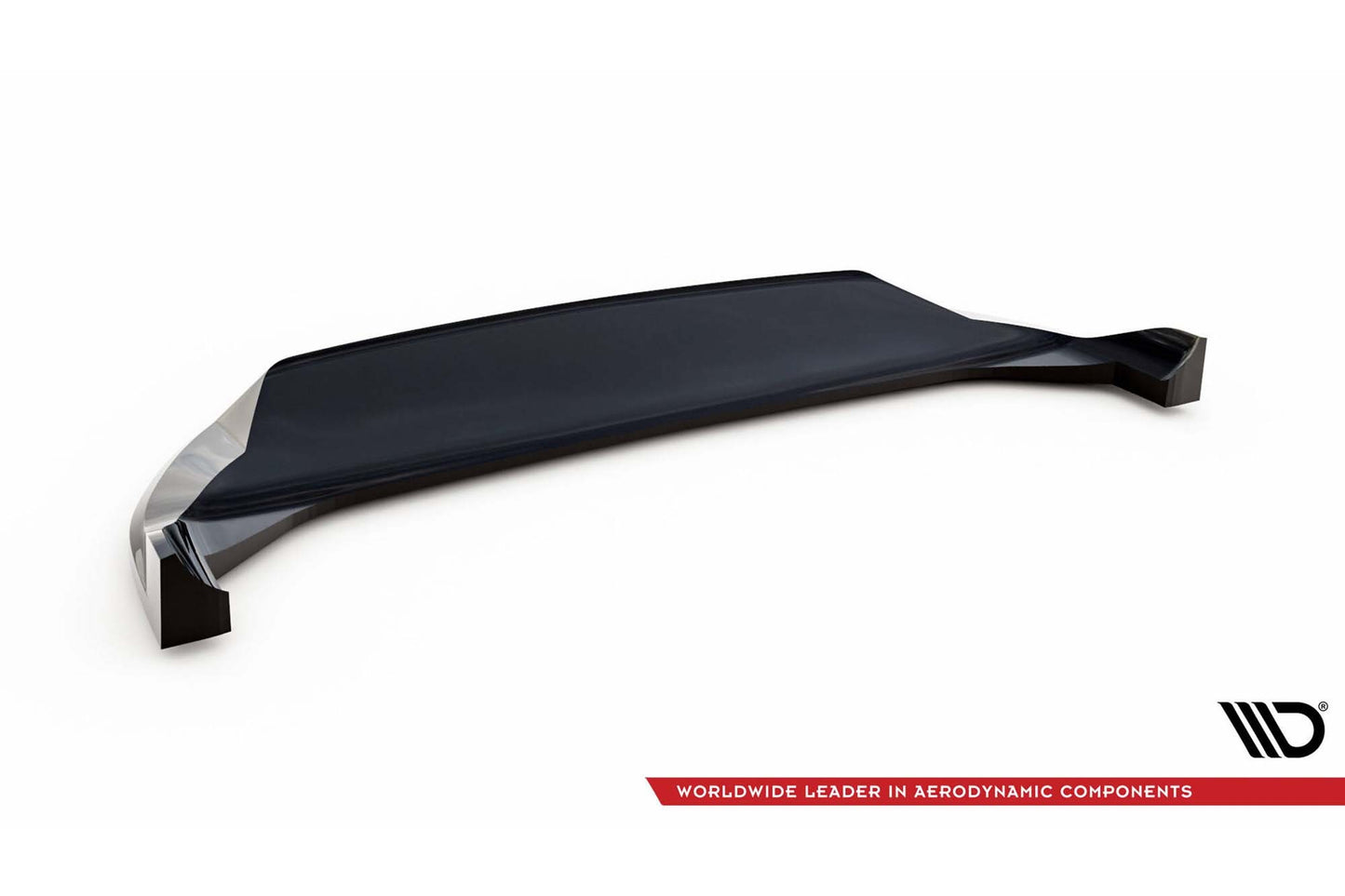 Spoiler bara fata Maxton Design pentru Jeep Compass Limited (dupa 2021), negru lacuit