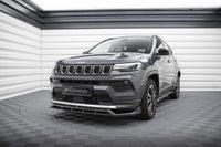 Spoiler bara fata Maxton Design pentru Jeep Compass Limited (dupa 2021), negru lacuit