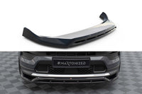 Spoiler bara fata Maxton Design pentru Jeep Compass Limited (dupa 2021), negru lacuit
