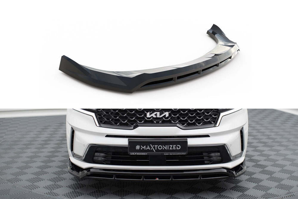Maxton Design spoiler față pentru Kia Sorento (2020-2023), negru lucios