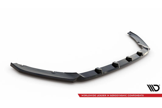 Maxton Design bara fata spoiler pentru Skoda Fabia Monte Carlo (dupa 2021), lac negru