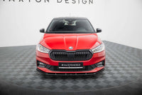 Maxton Design Front Splitter for Skoda Fabia Monte Carlo (from 2021), gloss black