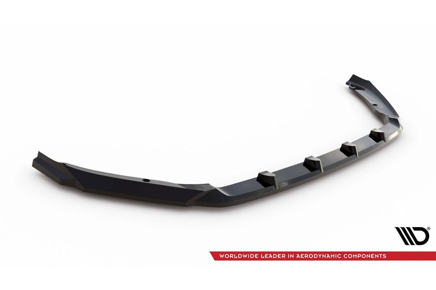 Maxton Design Spoiler frontal pentru Skoda Fabia (din 2021), negru lucios